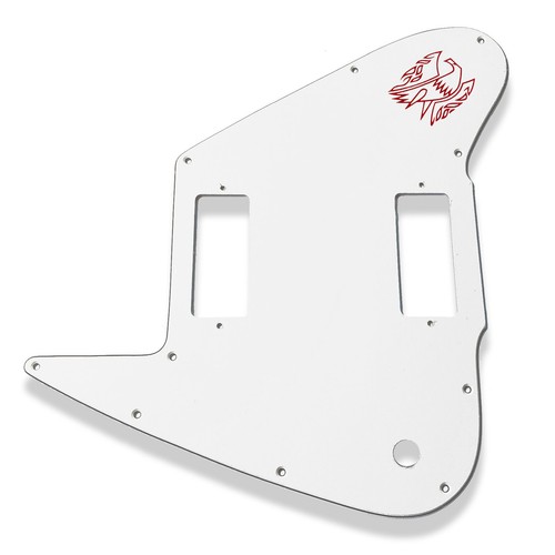 White ply pickguard pu - 3,
