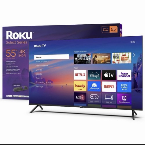 Roku select series 4k hdr - 55",