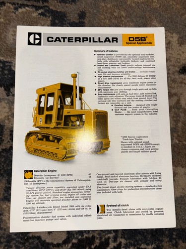 Caterpillar cat d4b - caterpillar,