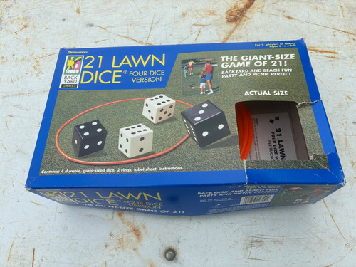 Vintage pressman dice lawn - vintage, 21