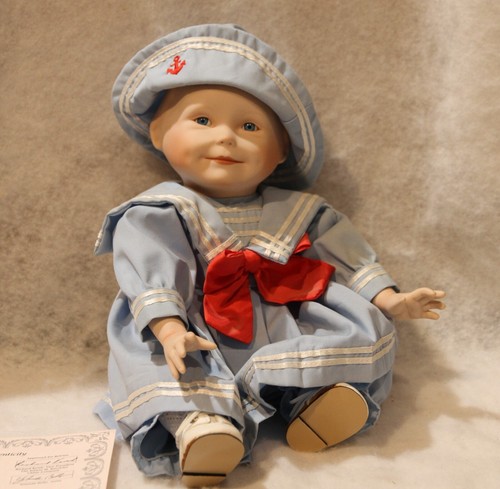 Vintage porcelain baby doll