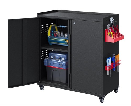 Metal garage storage cabinet - metal,
