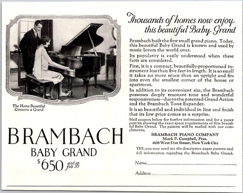 Print 1926 brambach - print, ad