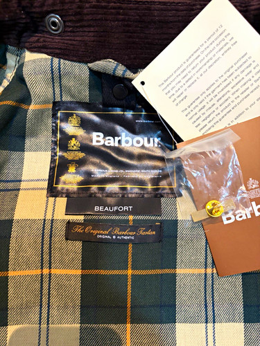 Vintage barbour beaufort waxed - vintage,