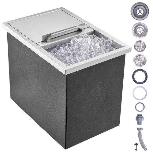Commercial drop ice bin - commercial, in