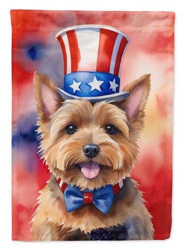 Norwich terrier patriotic - norwich,