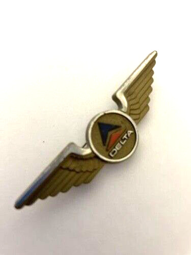 Vintage delta airlines badge - vintage,