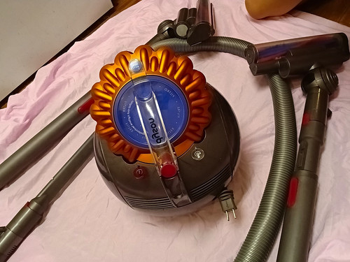 Dyson bagless corded canister - bagless,