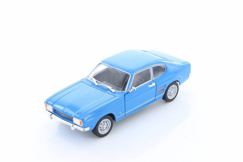 Diecast 1969 blue ford capri - diecast,