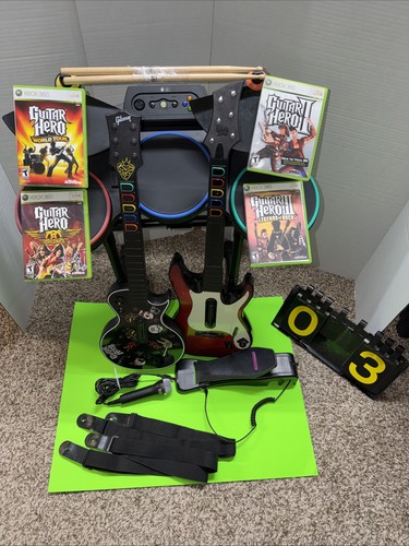 Xbox 360 guitar hero world - xbox,