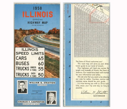 Vintage 1958 illinois - vintage,