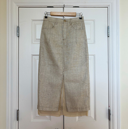 Women beige solid woven - women's,