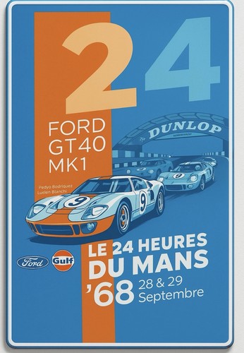 Retro style racing team - retro, 40
