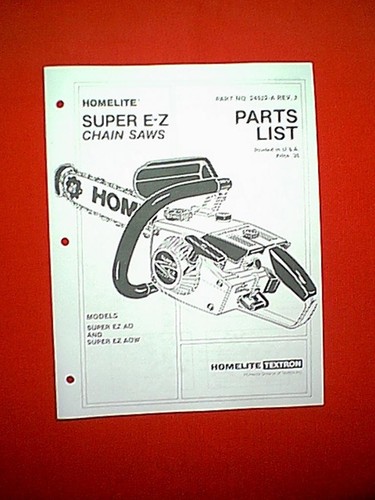 Homelite chain saw - homelite,