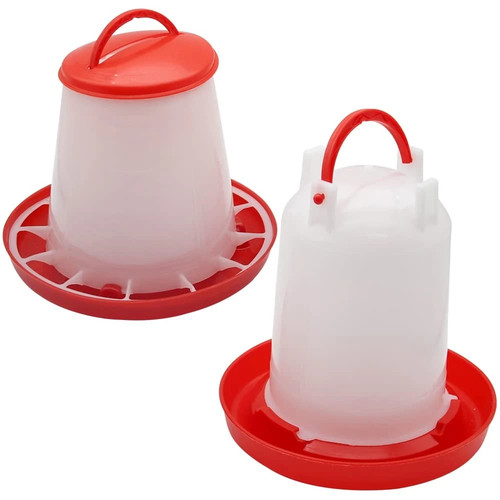Chick feeder waterer kit - feeder,
