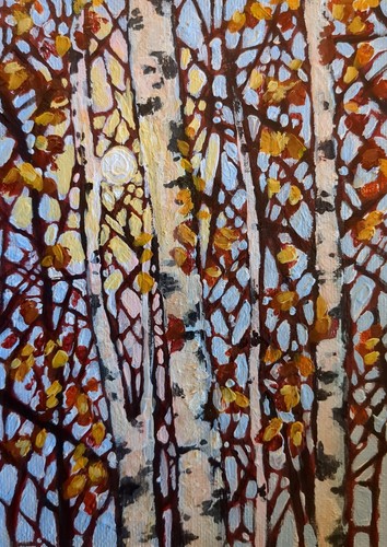 Original landscape acrylic - original,
