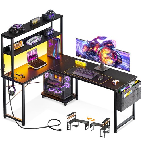 Shaped desk gaming computer - l,