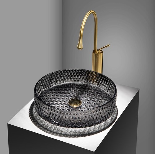 Modern bathroom glass vessel - modern,