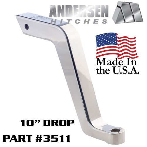 Alumistinger drop rise - 10", drop/rise