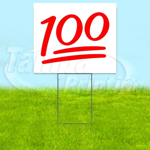 100 18x24 yard - 100,