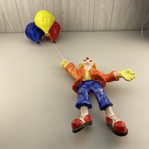 Vintage hanging paper mache - hanging,