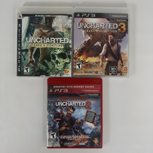 Uncharted trilogy bundle - 3,