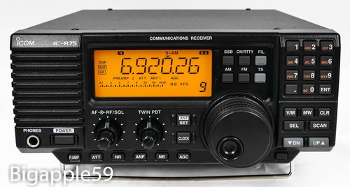 Icom r75 shortwave amateur - icom, ic-r75
