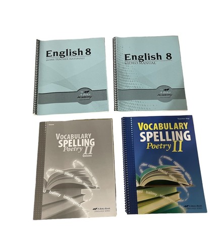 Abeka vocabulary spelling - vocabulary,