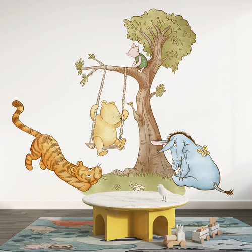 Classic winnie the - pooh, wall