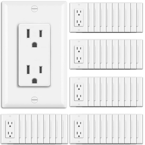 Amp receptacle outlet - amp,