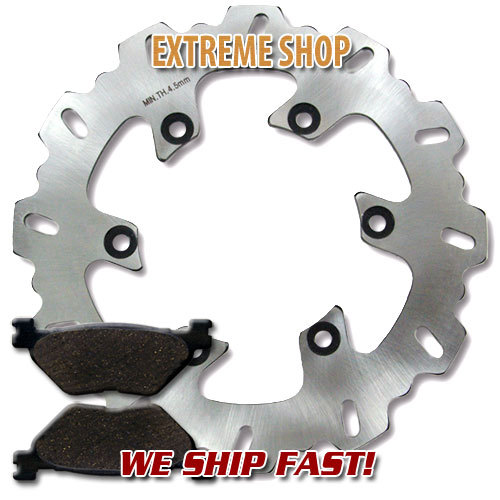 Yamaha rear brake rotor - yamaha, pads