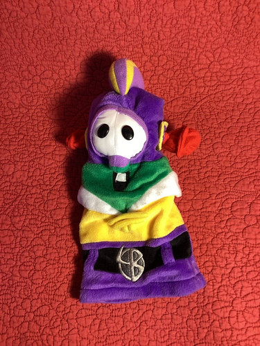 Alien hand puppet plush - 10",