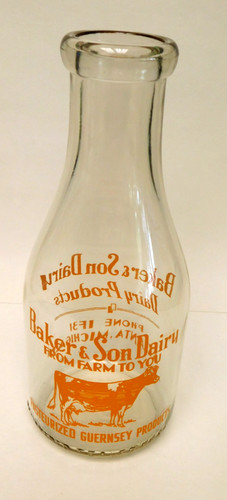 Vintage baker son - son, dairy