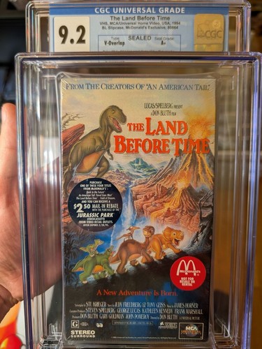 Sealed vhs mcdonalds - vhs, 9.2