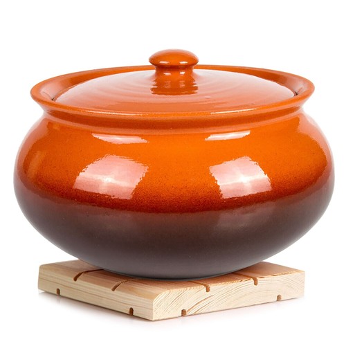 Ceramic tureen oven - bean, pot