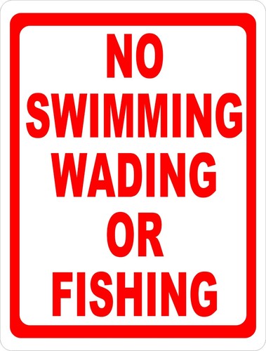 Swimming wading fishing - swimming,
