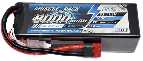 Nhx muscle pack - 3s, 11.1v