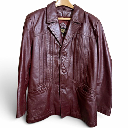 Vintage 1970s genuine - vintage~1970s~genuine, leather