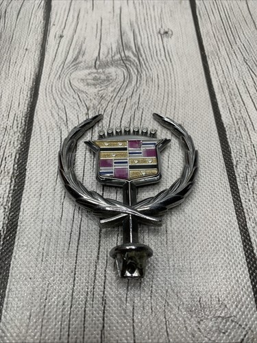 Vtg cadillac hood ornament - vtg,