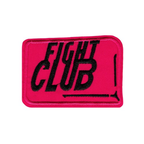 Fight club embroidered - fight,