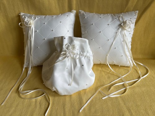 Wedding ring pillows - wedding,