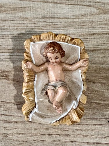 Baby jesus wood carved - wood,