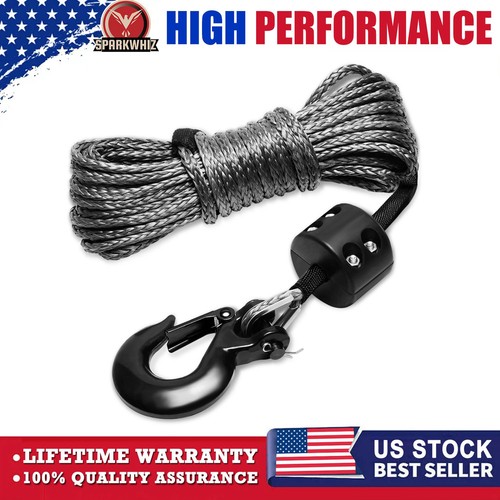 Sparkwhiz synthetic winch - winch, rope