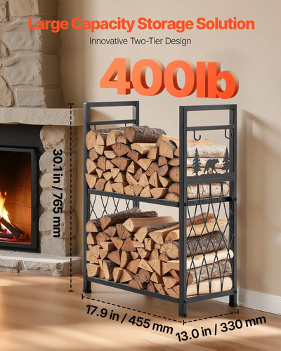 Indoor firewood rack - 1.3, ft