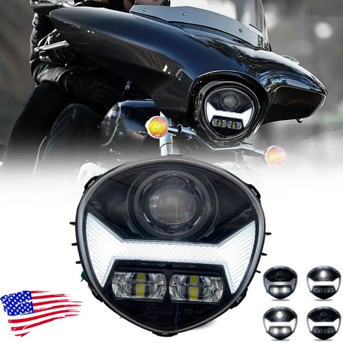 Dot led headlight - led, hi/lo