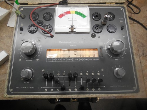 Heathkit tube tester - heathkit, tc-2