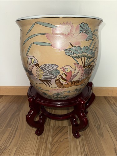 Vintage enameled mandarin - enameled,