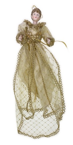 Gold angel christmas - 17”,
