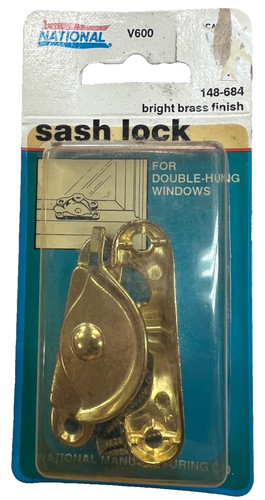 National brass sash - national-, lock-