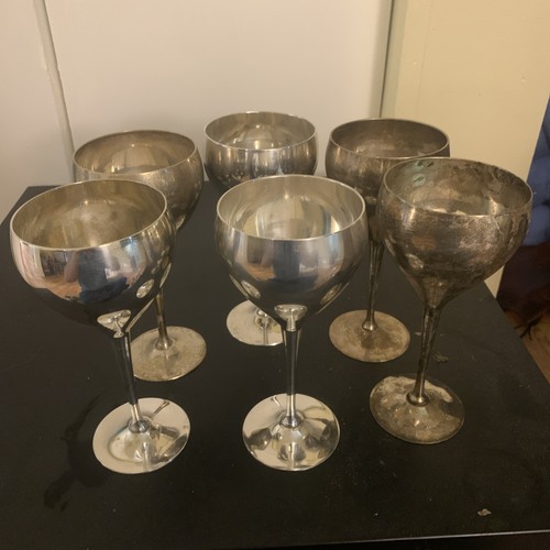Vintage silver plated wine - vintage,